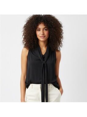 Banana Republic Black Sleeveless Blouse